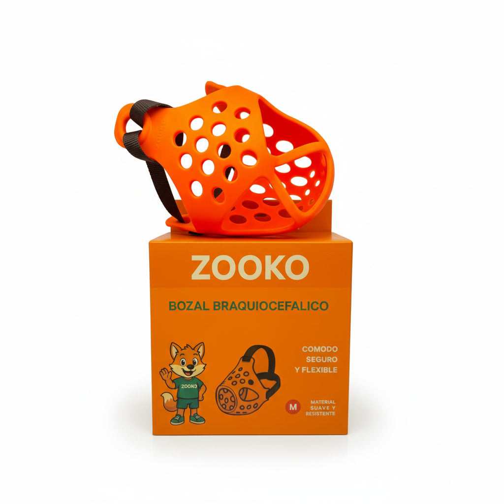 Bozal Para Perros Braquiocefálico Pug Braquicéfalo Zooko