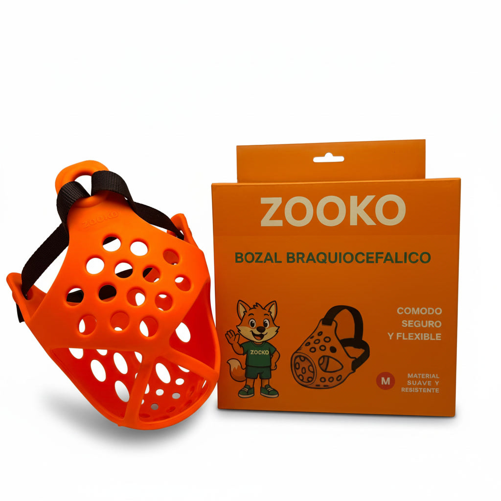 Bozal Para Perros Braquiocefálico Pug Braquicéfalo Zooko