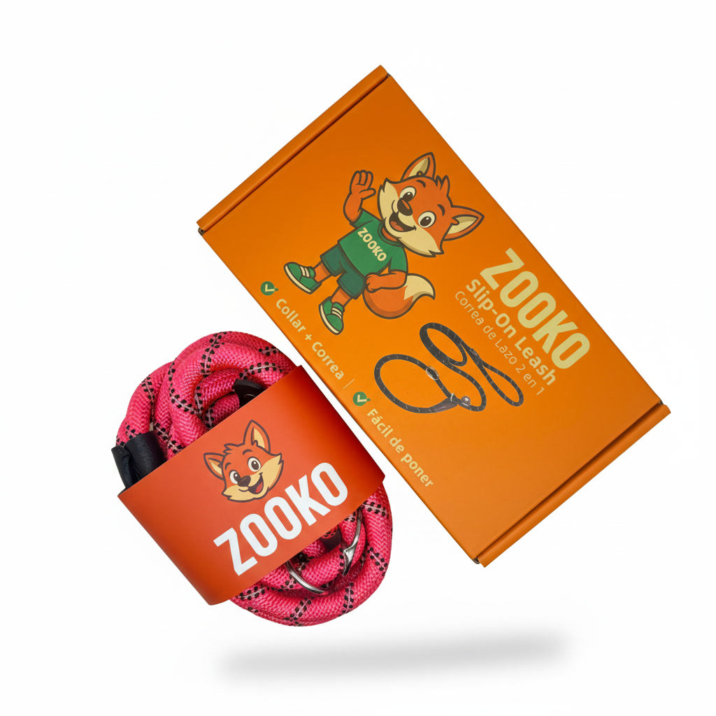 Correa Slip Leash Antitirones Correa Y Collar Perros Zooko