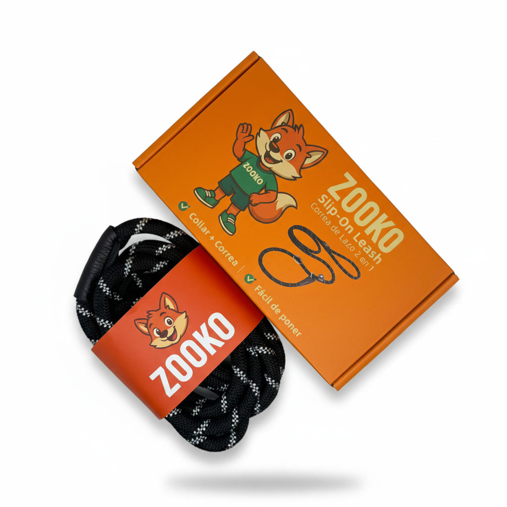 Correa Slip Leash Antitirones Correa Y Collar Perros Zooko