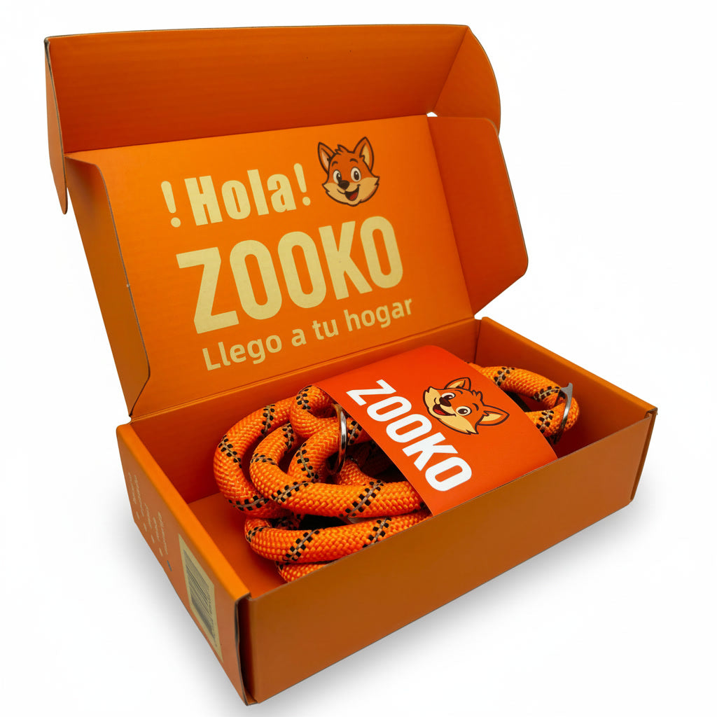 Correa Slip Leash Antitirones Correa Y Collar Perros Zooko