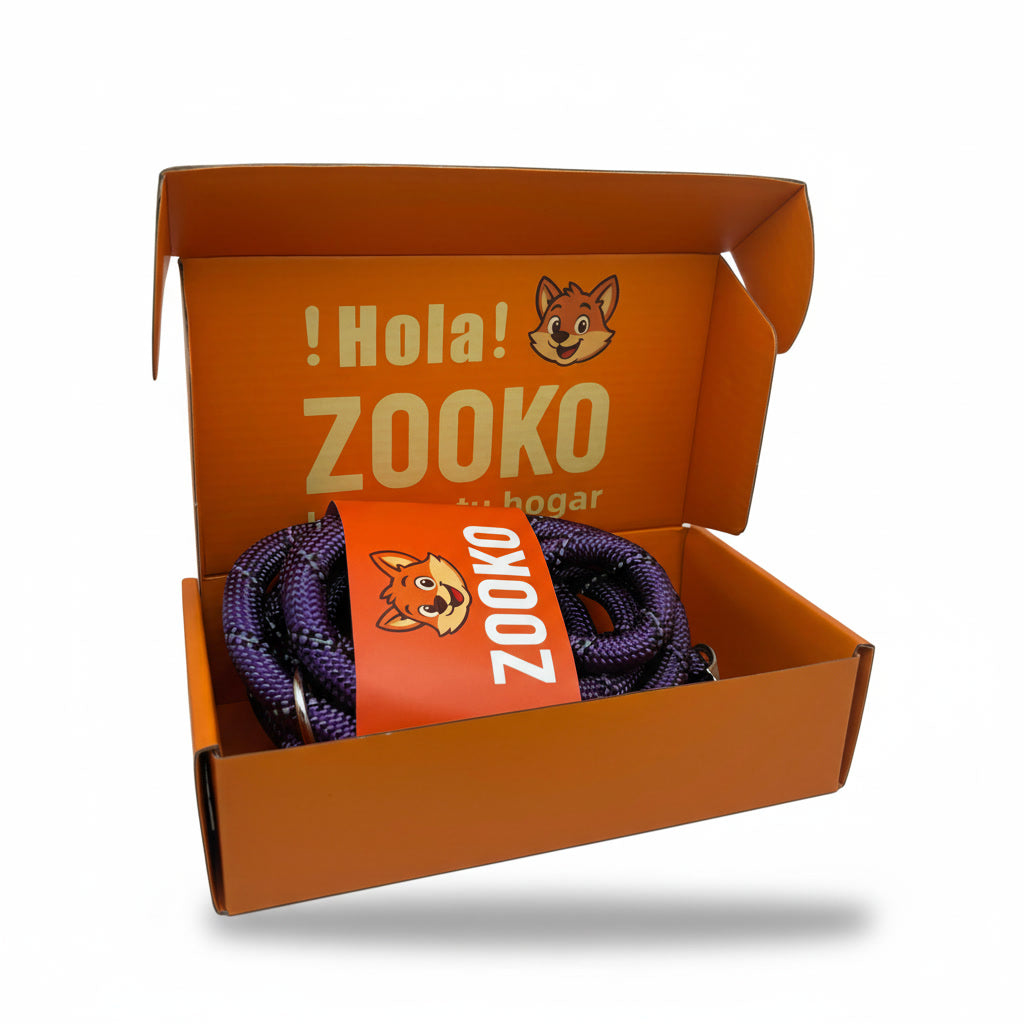Correa Slip Leash Antitirones Correa Y Collar Perros Zooko