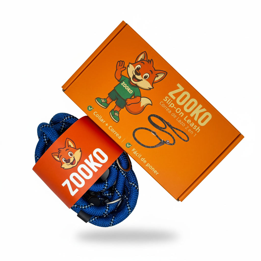 Correa Slip Leash Antitirones Correa Y Collar Perros Zooko