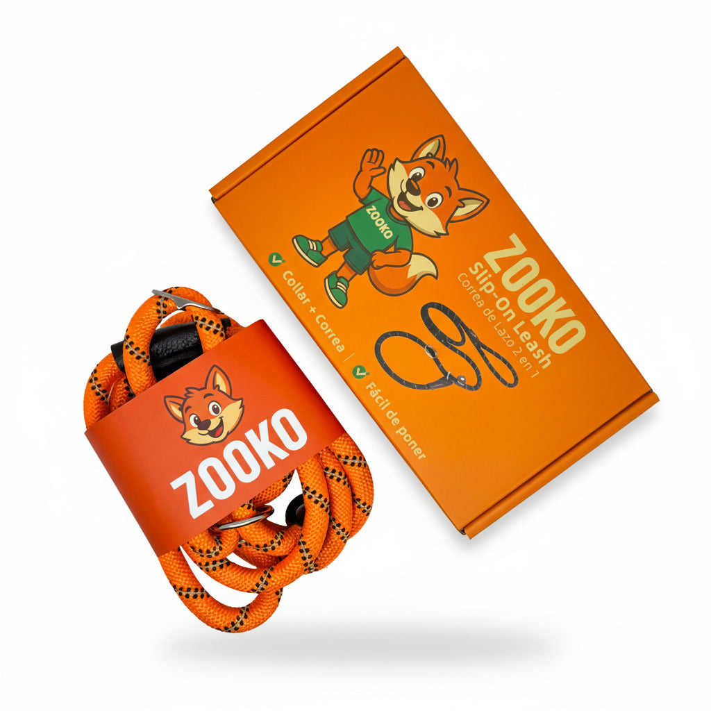 Correa Slip Leash Antitirones Correa Y Collar Perros Zooko