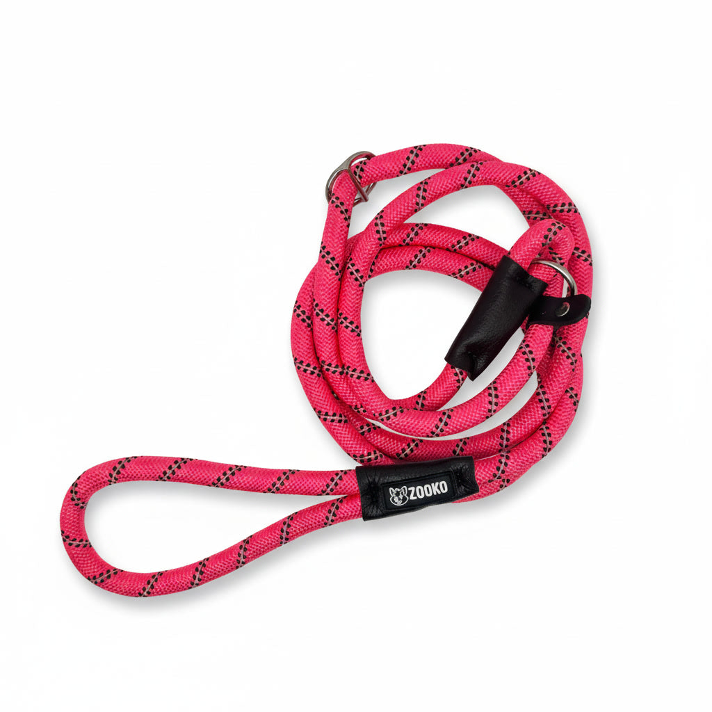 Correa Slip Leash Antitirones Correa Y Collar Perros Zooko