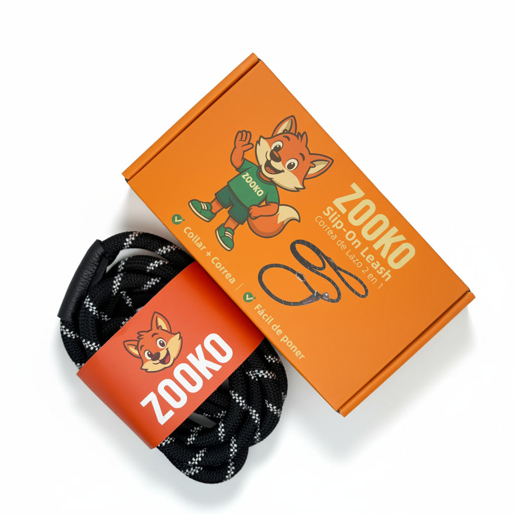 Correa Slip Leash Antitirones Correa Y Collar Perros Zooko