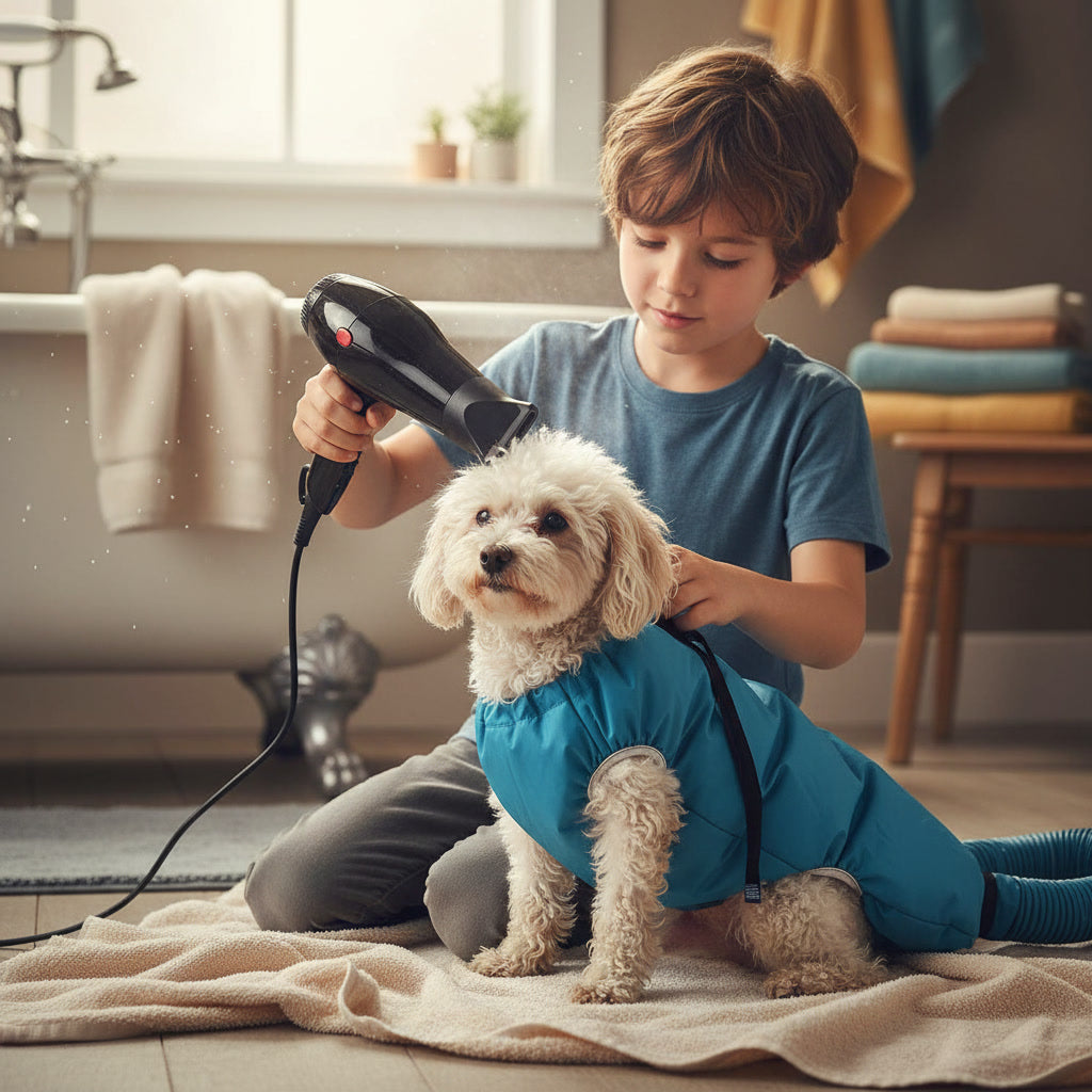 Saco Secador Portátil Para Perros Mascotas