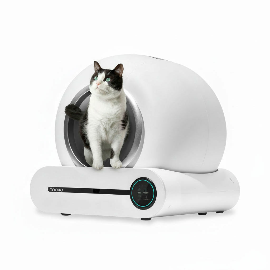 Arenero Para Gatos Caja Robotica Automatica Inteligente Wifi