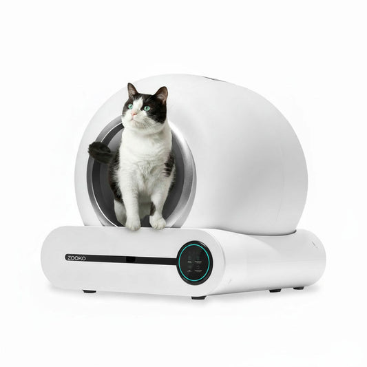 Arenero Para Gatos Caja Robotica Automatica Inteligente Wifi