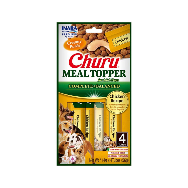 Dog Churu Meal Topper Pollo Y Calabaza